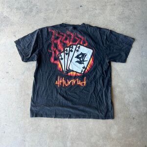 yg 4hunnid Casino flames Tee y2k Mens size L